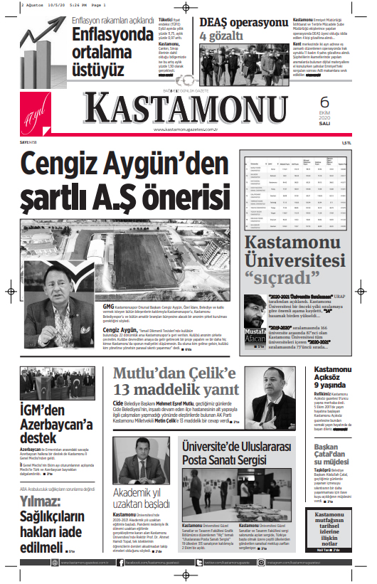 Kastamonu Gazetesi Haberi